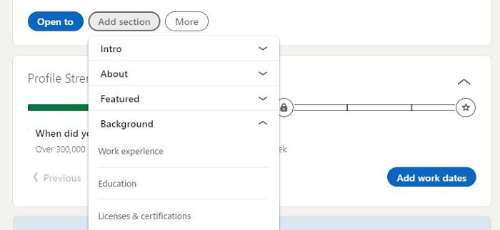 How to add certification in LinkedIn.